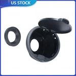 New Fuel Door Black Aluminum For 2018-2025 Jeep Wrangler Jl 82215123AB. Price: $46.39.