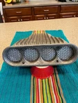 Cal Custom Hilborn Vintage Finned Aluminum Air Cleaner Scoop 4 Bbl Hotrod Gasser Used. Price: $218.49.
