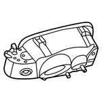 Genuine Mercedes-benz Oe Tank Filler Recess 254-630-00-02 New. Price: $135.40.