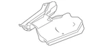 Genuine Ford Fuel Tank Shield 8A4Z-9A032-A New. Price: $18.17.