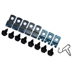 Fuel Line Clip Clamp Bracket Kit 3/8 With Ems 1970-74 Dart Duster 17PC New. Price: $35.00.