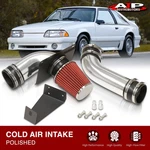 Cold Air Intake System Polished + Filter 1989-1993 Ford Mustang Gt Lx 5.0 V8 New. Price: $52.00.
