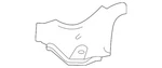 Genuine Toyota Fuel Tank Shield 77642-16020 New. Price: $48.24.