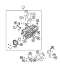 Genuine Mopar Engine Pad 5281808AB New. Price: $18.99.