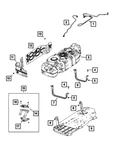 Genuine Mopar Fuel Tank Shield 68459461AA New. Price: $96.71.