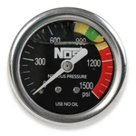 15919NOS Liquid Filled Nitrous Gauge, 1-1/2 Inch, Black New. Price: $90.15.