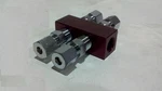 Air/fuel/nitrous Distribution Block Red New With Fittings. Price: $29.95.