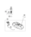 Genuine Mopar Lock Ring 68079800AA New. Price: $59.54.
