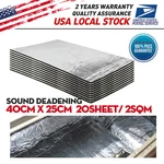 20PCS Car Sound Deadener Mat Proofing Insulation Exclude Noise For Mercedes-benz New. Price: $26.99.