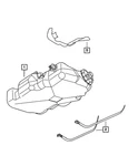 Genuine Mopar Fuel Tank Strap Left 5278013AD New. Price: $37.35.