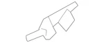Genuine Nissan Fuel Tank Shield Clip 17574-8H300 New. Price: $13.39.