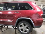 2012 Jeep Grand Cherokee Gas Fuel Filler Door Lid Cover Red Used. Price: $90.00.
