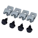 Fuel Line Clip Clamp Bracket Kit 3/8" With Return 1982-92 Camaro Firebird 8PC New. Price: $23.00.