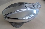 Fuel Gas Filler Door Lid Jaguar Oem 1986-96 Xjs Series 3 Convertible Chrome Used. Price: $40.00.