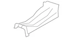 Genuine Nissan Fuel Tank Shield 17285-ZX00A New. Price: $138.20.